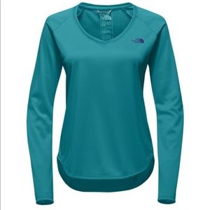 NWT The North Face Women's LS Reaxion Amp Tee